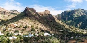 Valle de Agaete on the North west of Gran Canaria is mountainous and dramatic