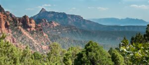 The Kolob Canyon area of Zion National Park in Utah