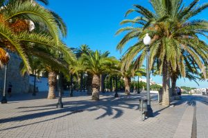 The promenade at the Balco de Mediterrani in Tarragona