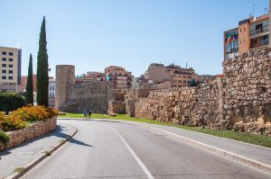 Tarragona's city walls are a mix of Roman and Medieval building