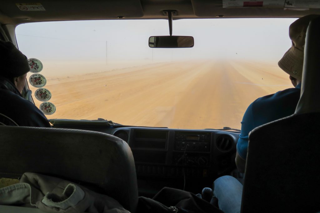 Namibia Road Trip: The temperature drops and mist descends